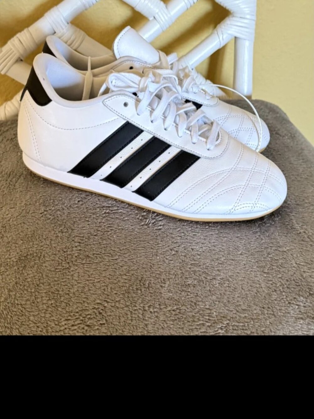 adidas Originals Taekwondo Lace White Black Women's Size 9 (Men 7.5) NWT JS1194 - Picture 16 of 16